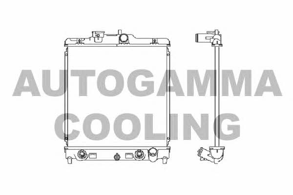 Autogamma 102115 Radiator, engine cooling 102115