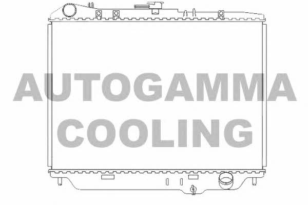 Autogamma 102127 Radiator, engine cooling 102127