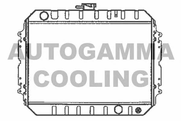 Autogamma 104697 Radiator, engine cooling 104697