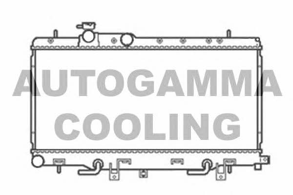 Autogamma 104708 Radiator, engine cooling 104708