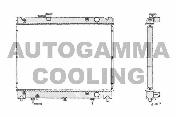 Autogamma 104713 Radiator, engine cooling 104713