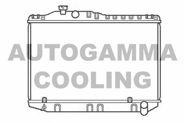 Autogamma 104726 Radiator, engine cooling 104726