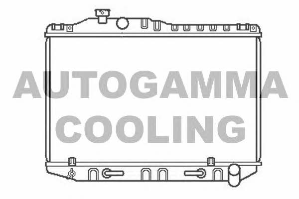 Autogamma 104727 Radiator, engine cooling 104727
