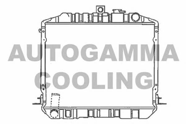 Autogamma 104728 Radiator, engine cooling 104728