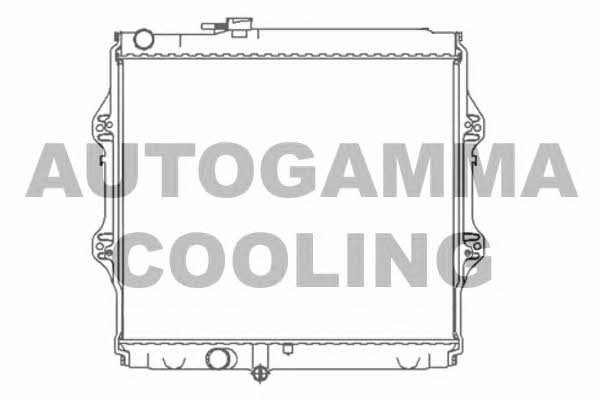 Autogamma 104729 Radiator, engine cooling 104729
