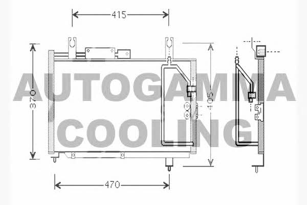 Autogamma 104762 Cooler Module 104762