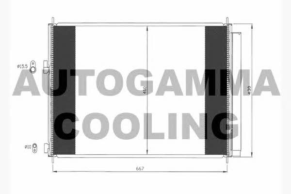 Autogamma 104767 Cooler Module 104767