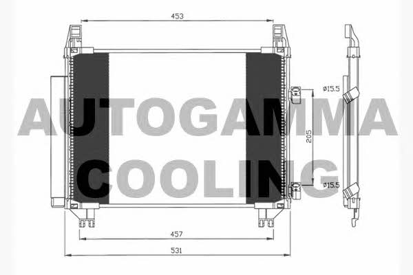 Autogamma 104780 Cooler Module 104780