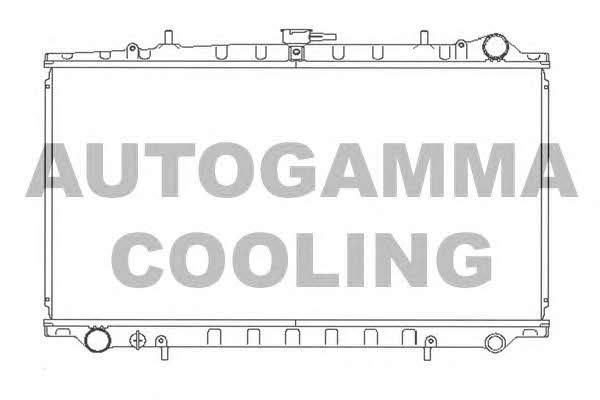 Autogamma 102195 Radiator, engine cooling 102195