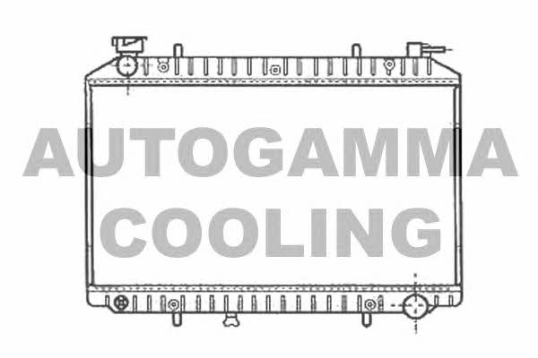 Autogamma 102205 Radiator, engine cooling 102205