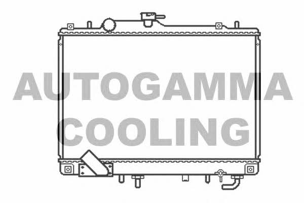 Autogamma 102210 Radiator, engine cooling 102210