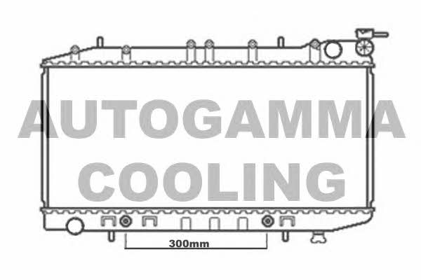 Autogamma 102212 Radiator, engine cooling 102212