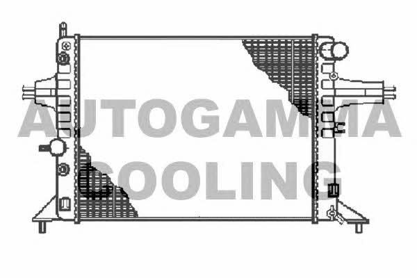 Autogamma 102219 Radiator, engine cooling 102219