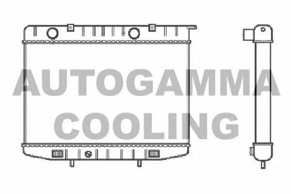 Autogamma 102230 Radiator, engine cooling 102230