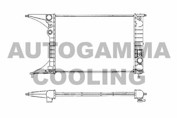 Autogamma 102248 Radiator, engine cooling 102248