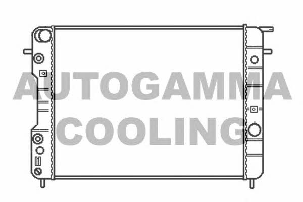 Autogamma 102253 Radiator, engine cooling 102253