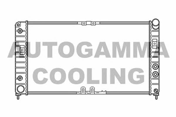 Autogamma 102264 Radiator, engine cooling 102264