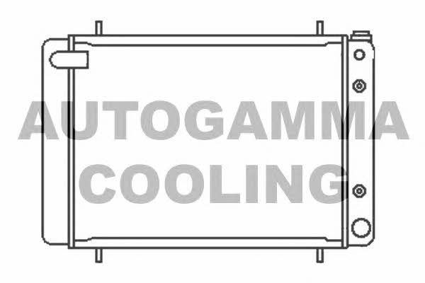 Autogamma 102292 Radiator, engine cooling 102292