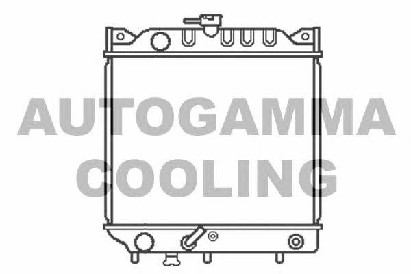Autogamma 102329 Radiator, engine cooling 102329