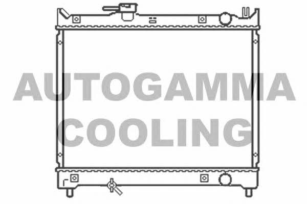 Autogamma 102344 Radiator, engine cooling 102344