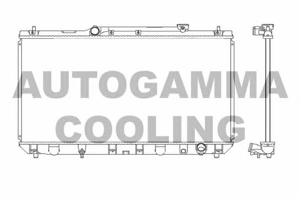 Autogamma 102354 Radiator, engine cooling 102354