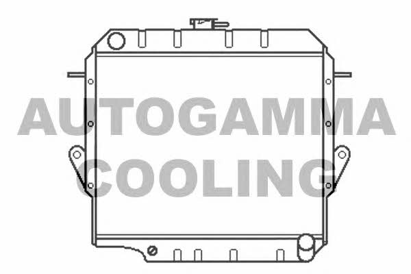 Autogamma 102363 Radiator, engine cooling 102363