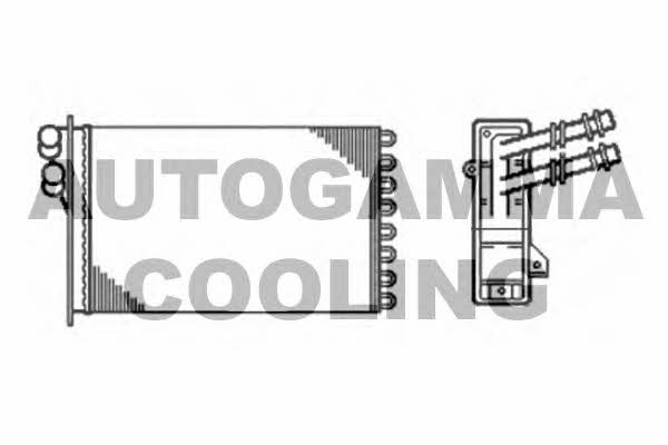 Autogamma 102422 Heat exchanger, interior heating 102422