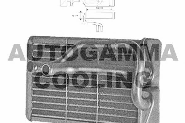 Autogamma 102466 Heat exchanger, interior heating 102466