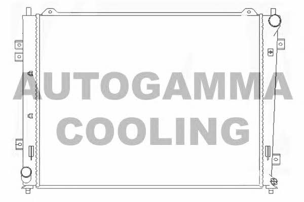 Autogamma 104841 Radiator, engine cooling 104841