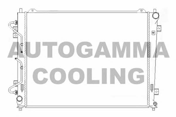 Autogamma 104842 Radiator, engine cooling 104842