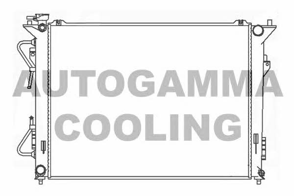 Autogamma 104844 Radiator, engine cooling 104844