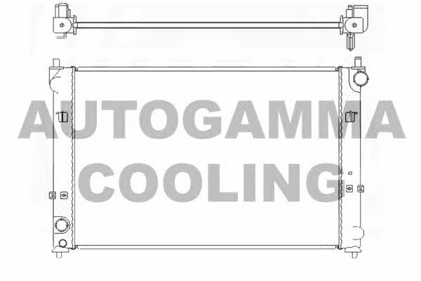 Autogamma 104852 Radiator, engine cooling 104852