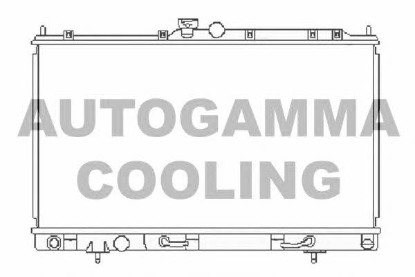 Autogamma 104854 Radiator, engine cooling 104854