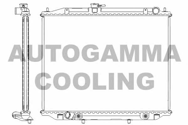 Autogamma 104863 Radiator, engine cooling 104863