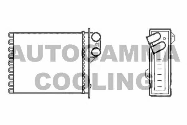 Autogamma 104874 Heat exchanger, interior heating 104874