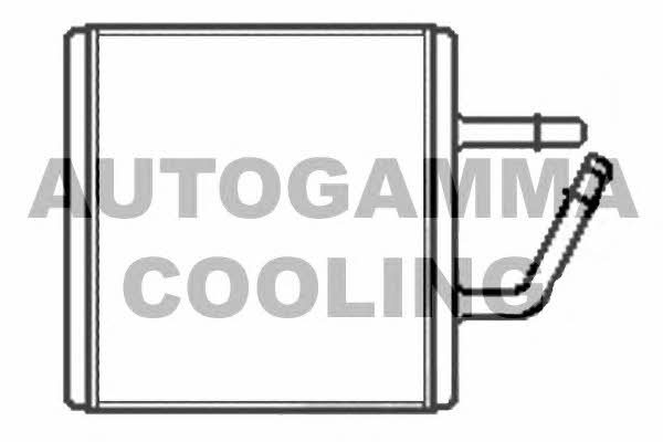 Autogamma 104878 Heat exchanger, interior heating 104878