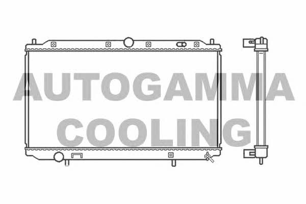 Autogamma 104929 Radiator, engine cooling 104929