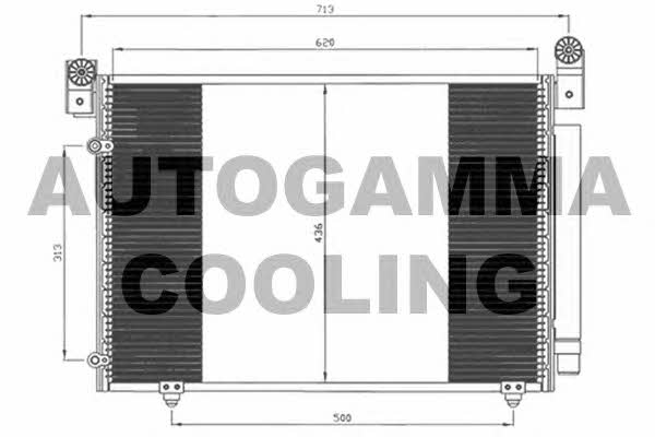 Autogamma 105008 Cooler Module 105008