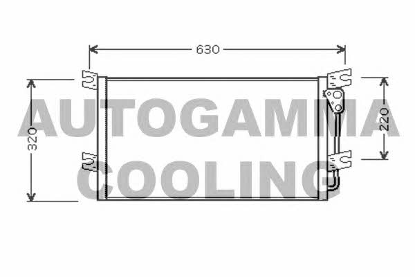 Autogamma 105011 Cooler Module 105011