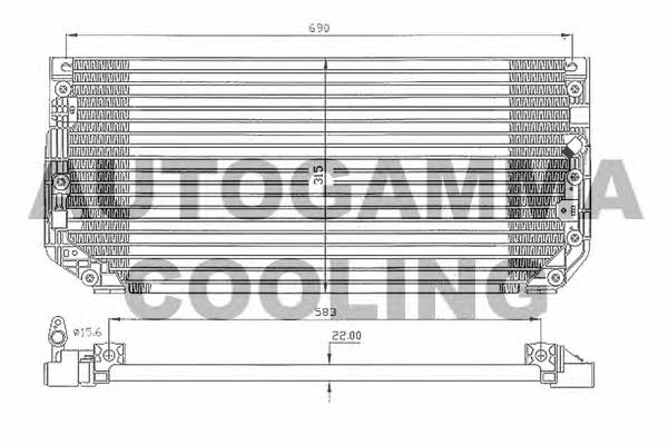 Autogamma 105034 Cooler Module 105034