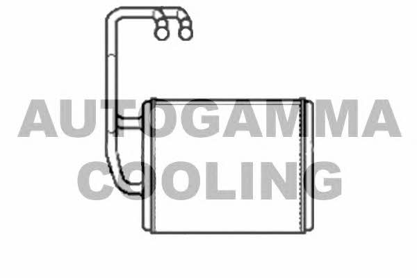 Autogamma 105063 Heat exchanger, interior heating 105063