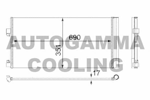 Autogamma 105091 Cooler Module 105091