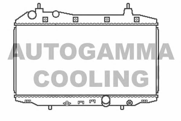 Autogamma 105106 Radiator, engine cooling 105106
