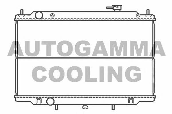 Autogamma 105110 Radiator, engine cooling 105110