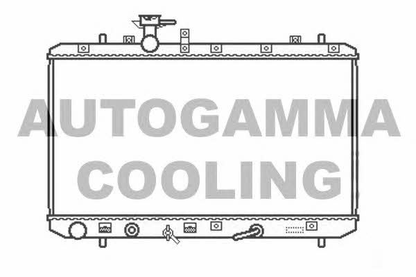 Autogamma 105112 Radiator, engine cooling 105112