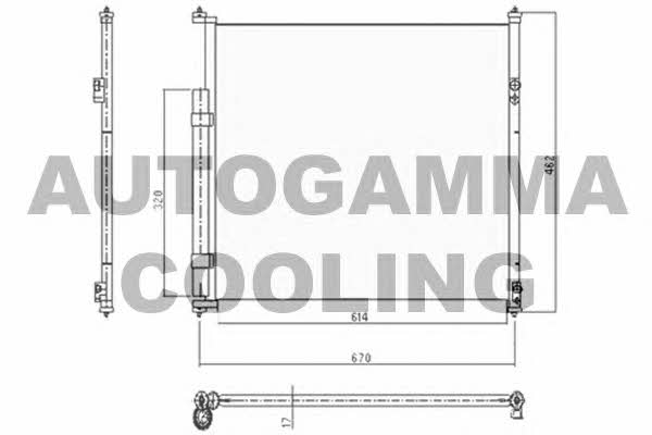 Autogamma 105117 Cooler Module 105117