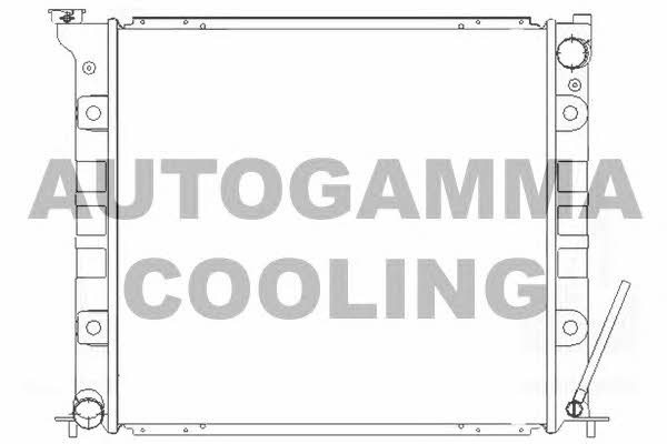 Autogamma 105118 Radiator, engine cooling 105118