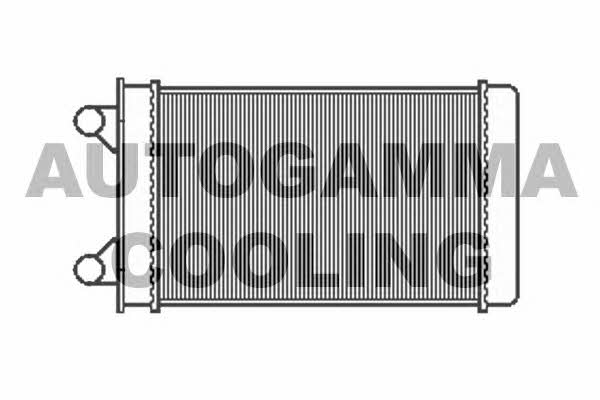 Autogamma 105122 Heat exchanger, interior heating 105122