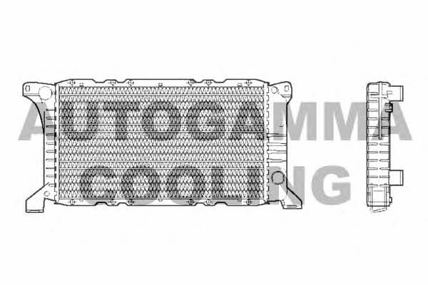 Autogamma 102531 Radiator, engine cooling 102531