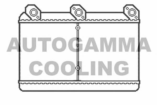 Autogamma 102544 Heat exchanger, interior heating 102544